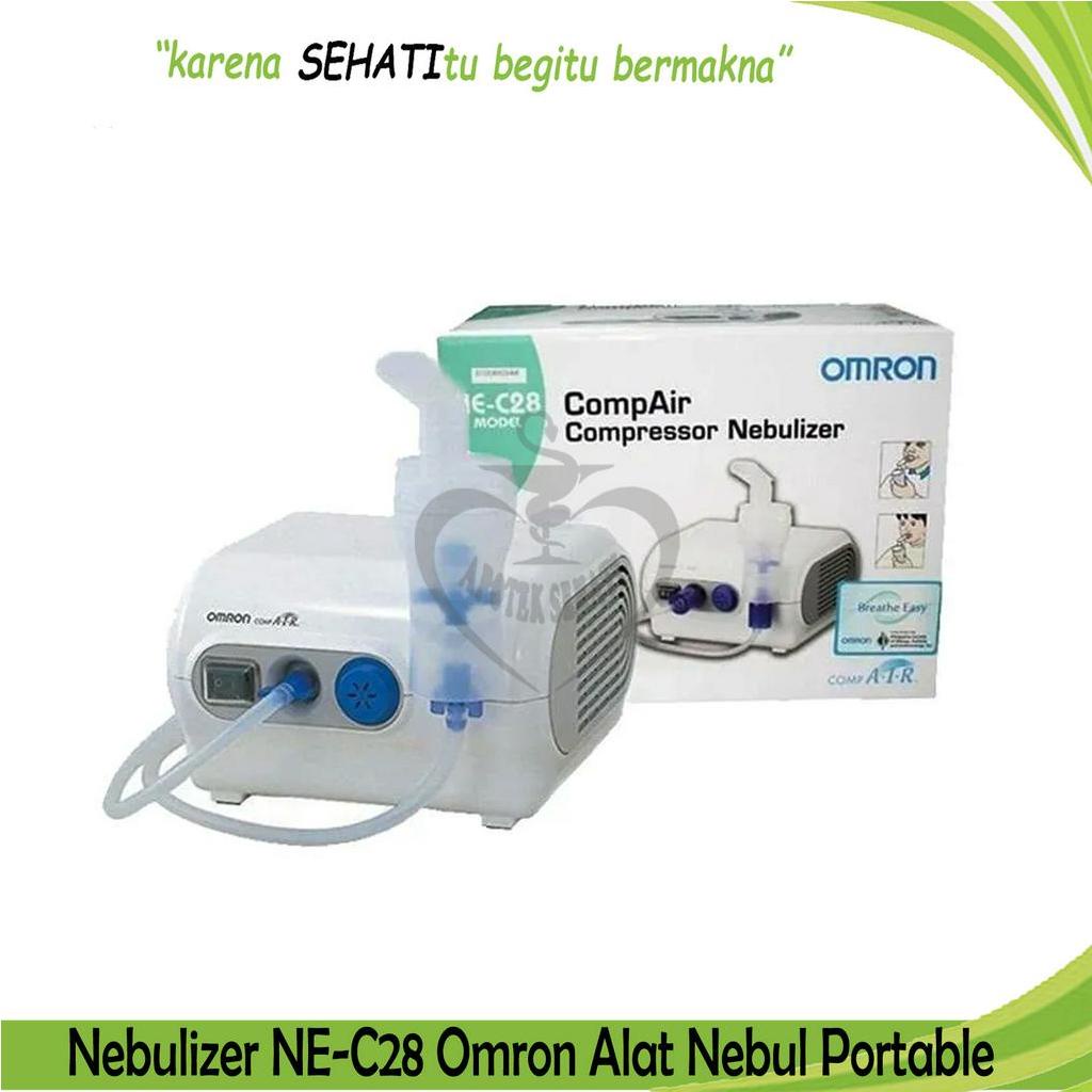 Nebulizer Omron NE Alat Terapi Pernafasan Portable