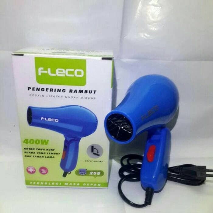 HAIR DRYER FLECO 258 ALAT PENGERING RAMBUT HAIR DRYER MINI LIPAT