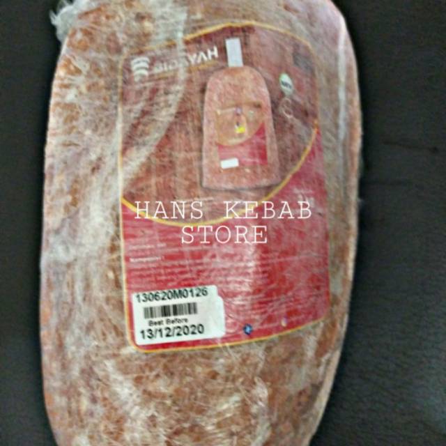 Daging Kebab Sahara Bidayah  2 kg Tanpa Tiang