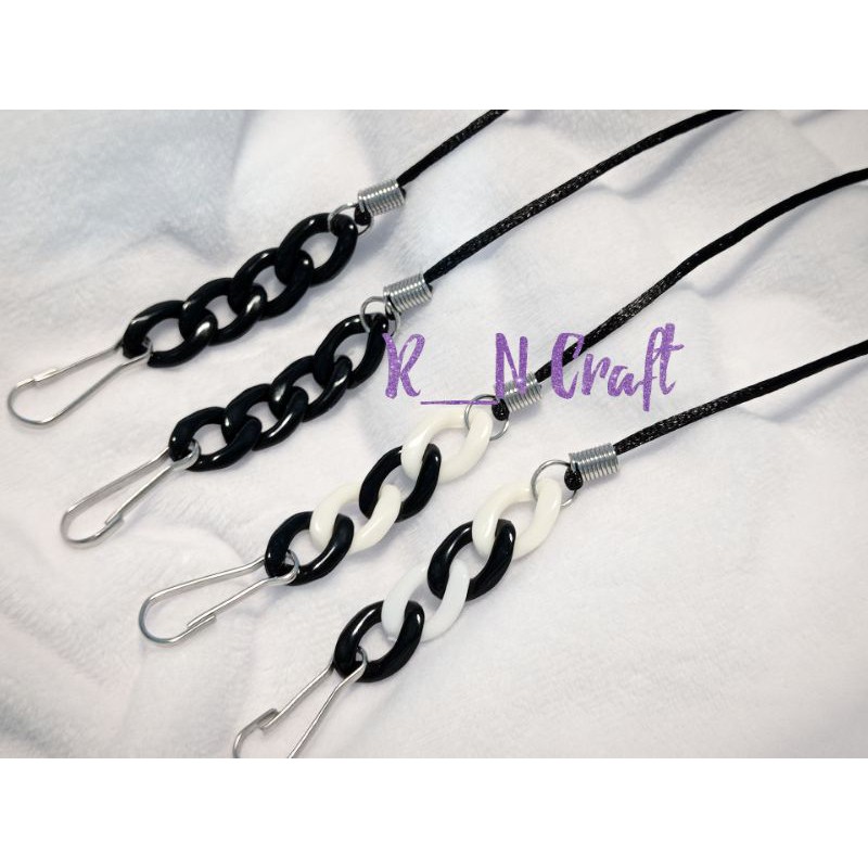 Strap rantai masker / Tali masker rantai / Strep rantai masker / Gantungan masker rantai