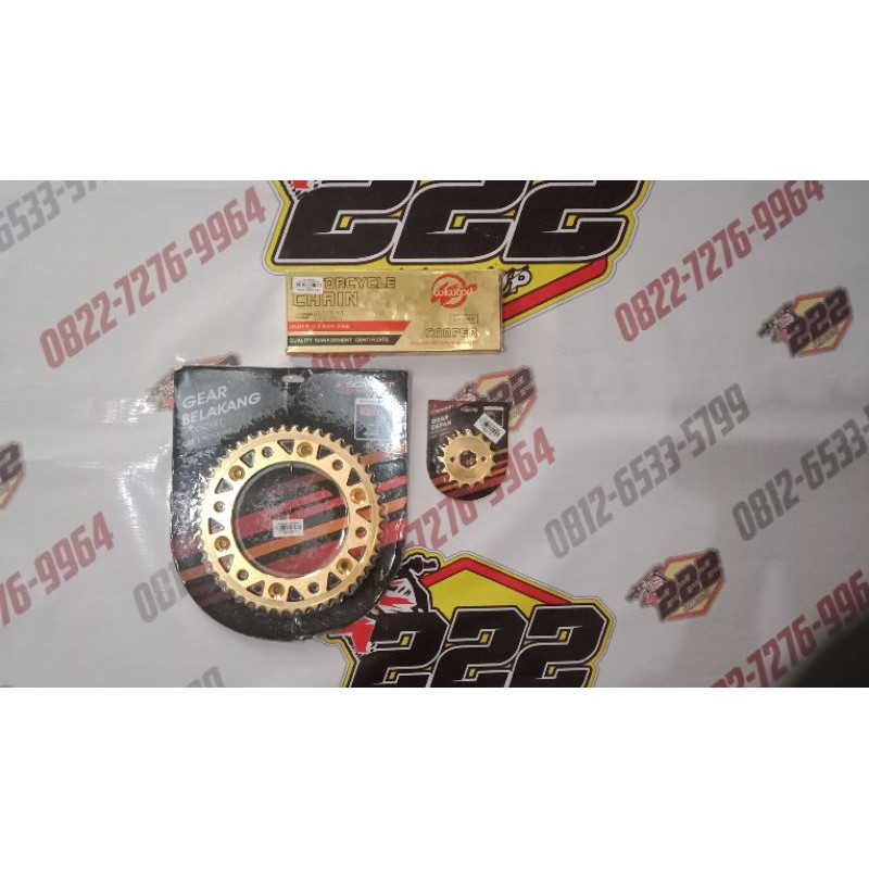 GEAR SET CRF SCARLET GIR SET CRF 150L