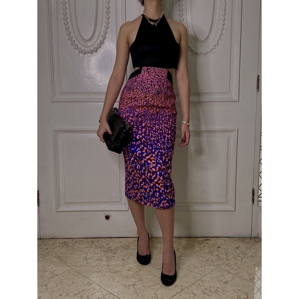 dress tutul macan sexy