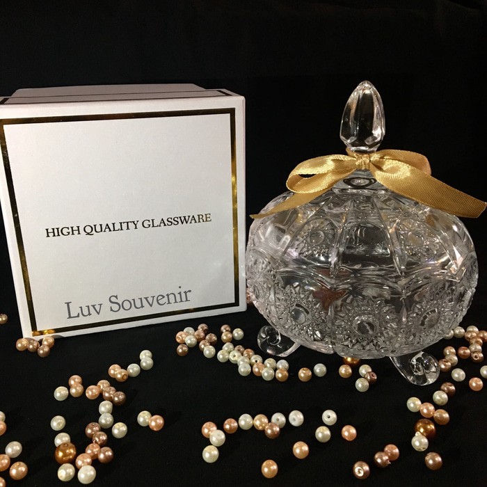 Toples kristal toples permen kaca