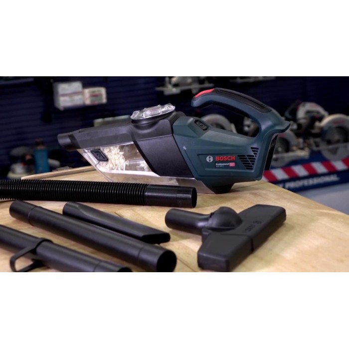 Bosch Vacuum Cleaner Baterai GAS 18 V-1 Cordless Vacuum