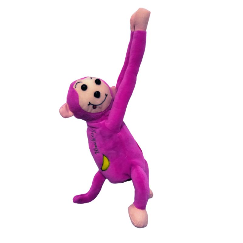 Tempat Tisu Tissue Hiasan Ruangan Interior Mobil Boneka Monyet Lucu