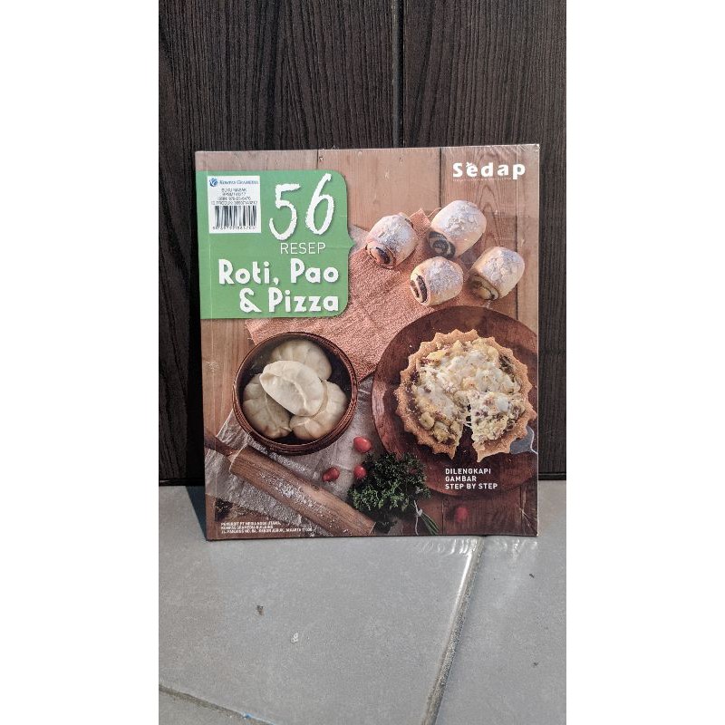 SEDAP 56 RESEP ROTI, PAO & PIZZA / BUKU RESEP MASAKAN / BUKU RESEP KUE / BUKU MASAK MURAH