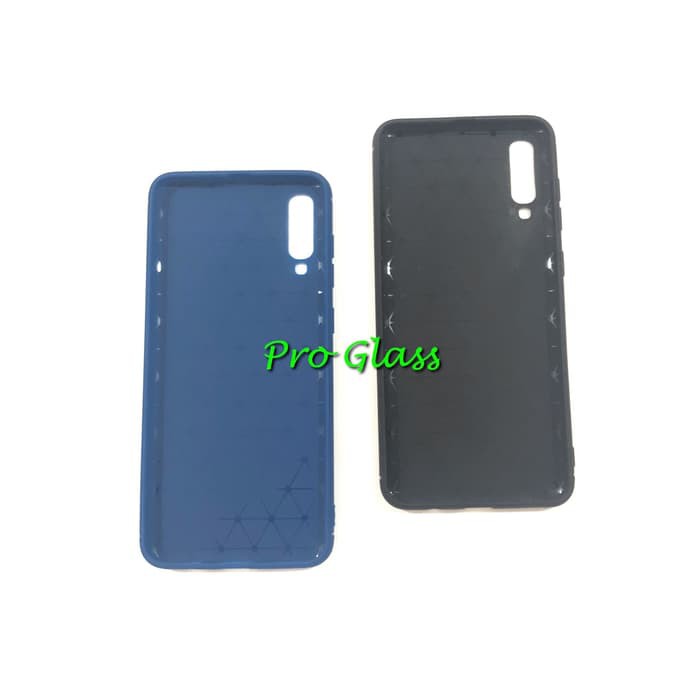 C102 Samsung A70 Auto Focus Case Premium TPU leather Silicon