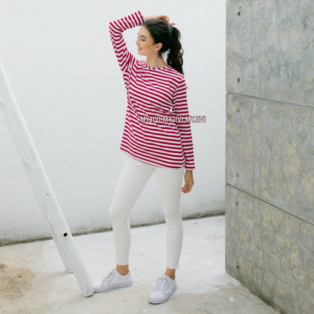 LONG SLEEVE T-SHIRT STRIPE BY MYJIVI