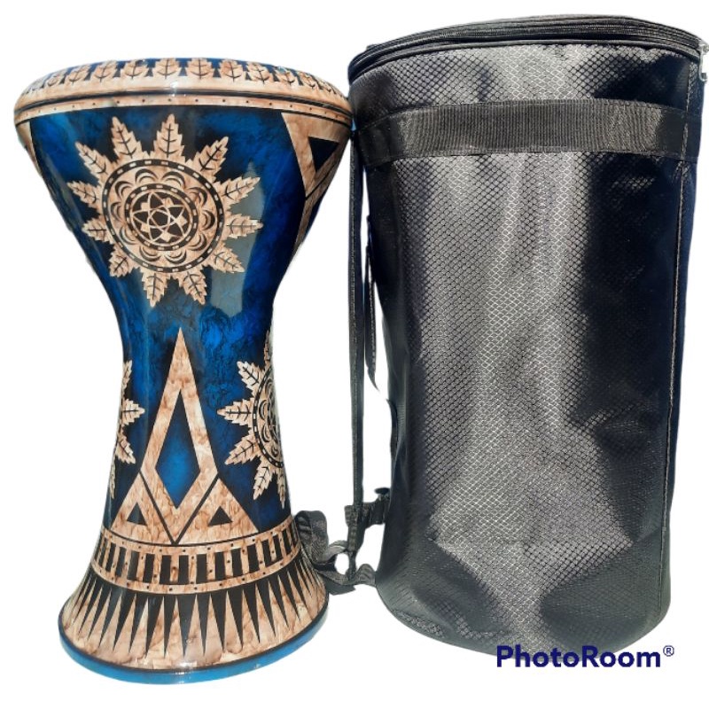 DARBUKA 8INC MOTIF BONUS MIKA