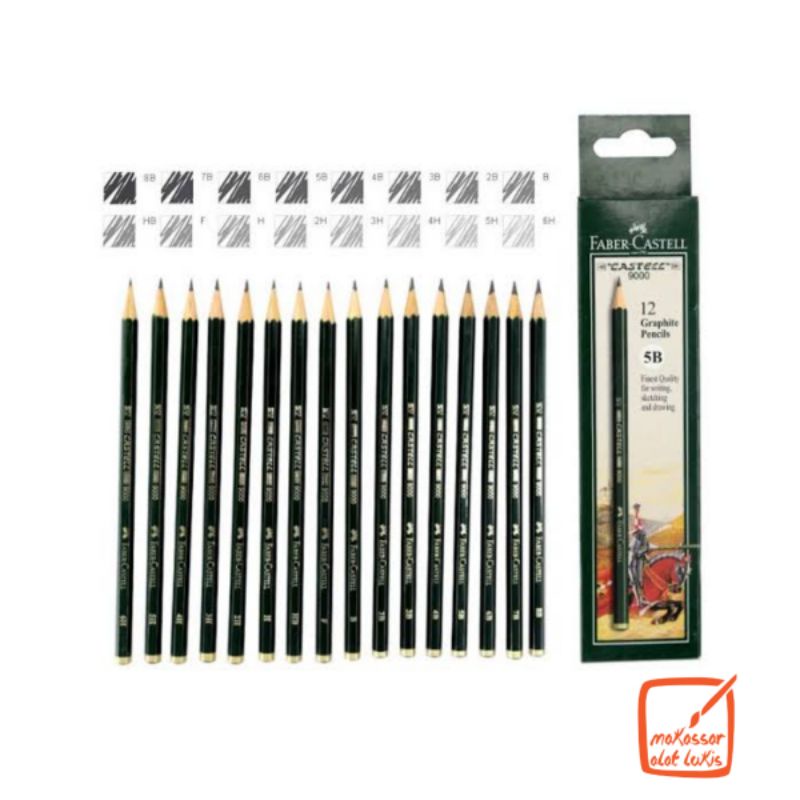 

pensil graphit faber castell
