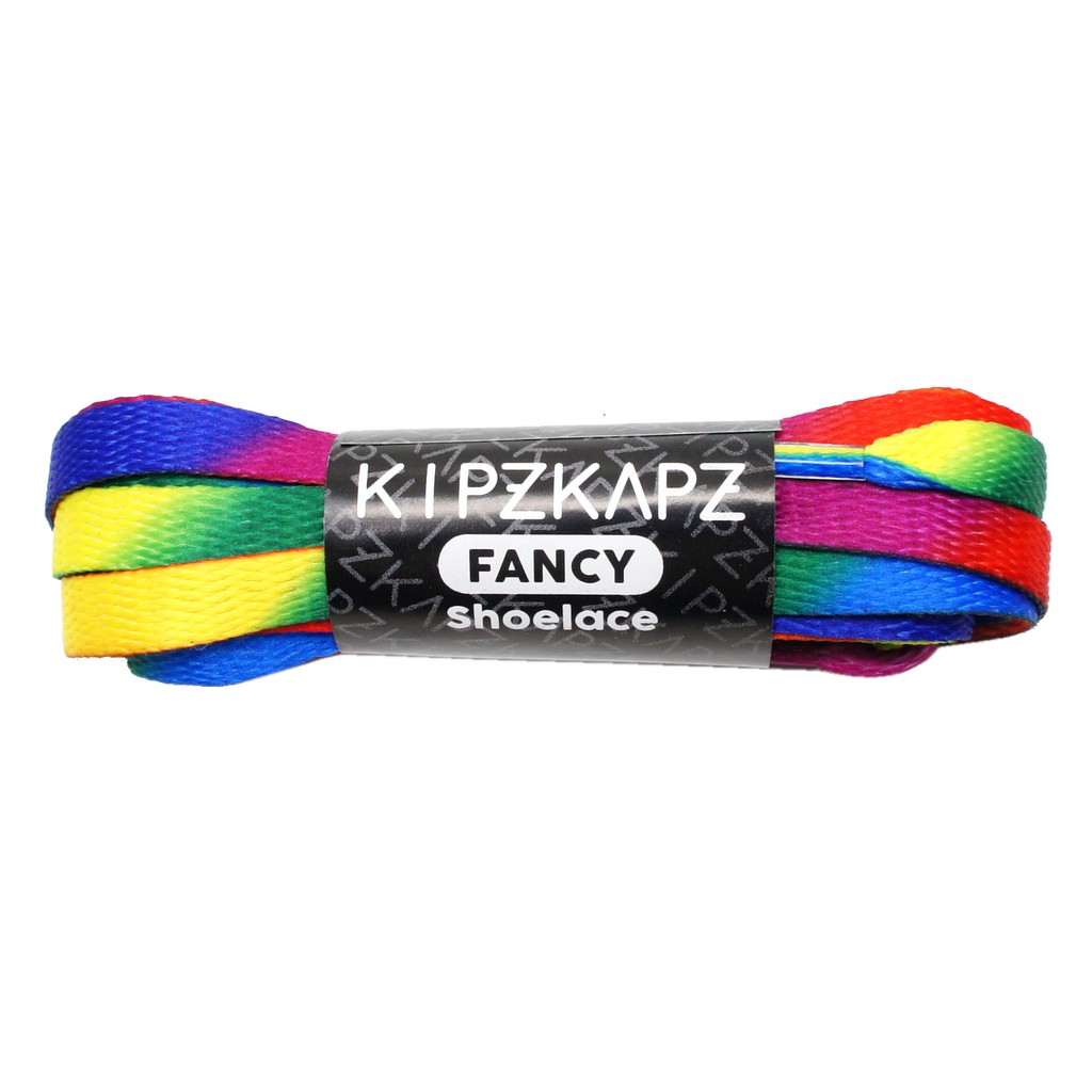 KipzKapz XS15 Rainbow 115cm 140cm Tali Sepatu Pipih KipzKapz XS15 Rainbow 115cm 140cm Tali Sepatu Pipih