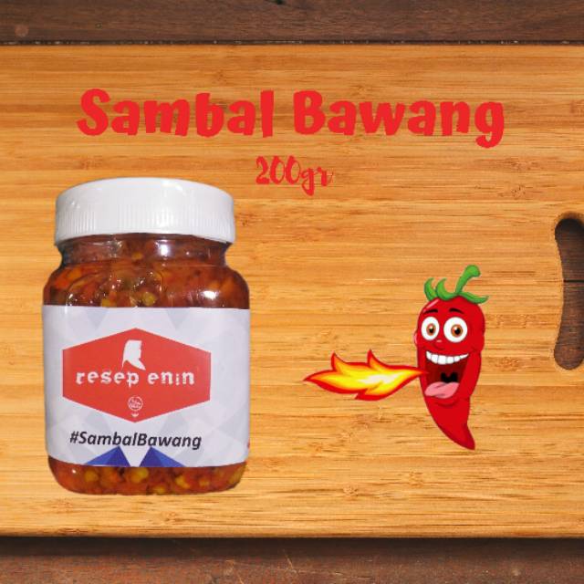 

Sambel bawang Resep Enin 200gr