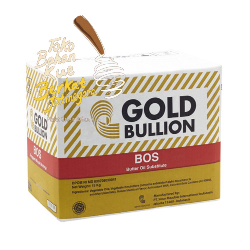 

BOS GOLD BULLION 15 KG / CTN