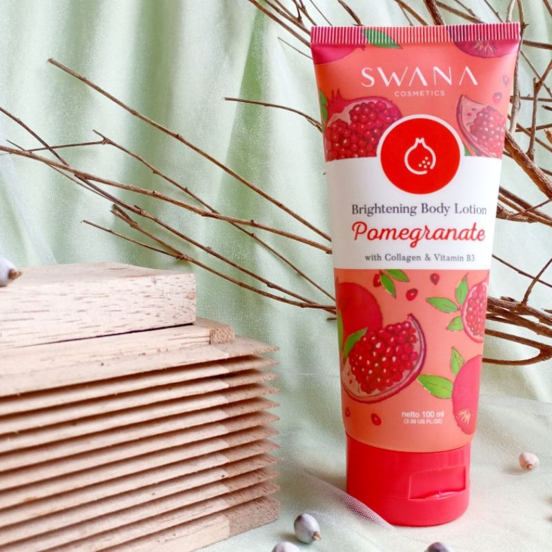 Body Lotion Swana Instant White 100ml Pomegrante