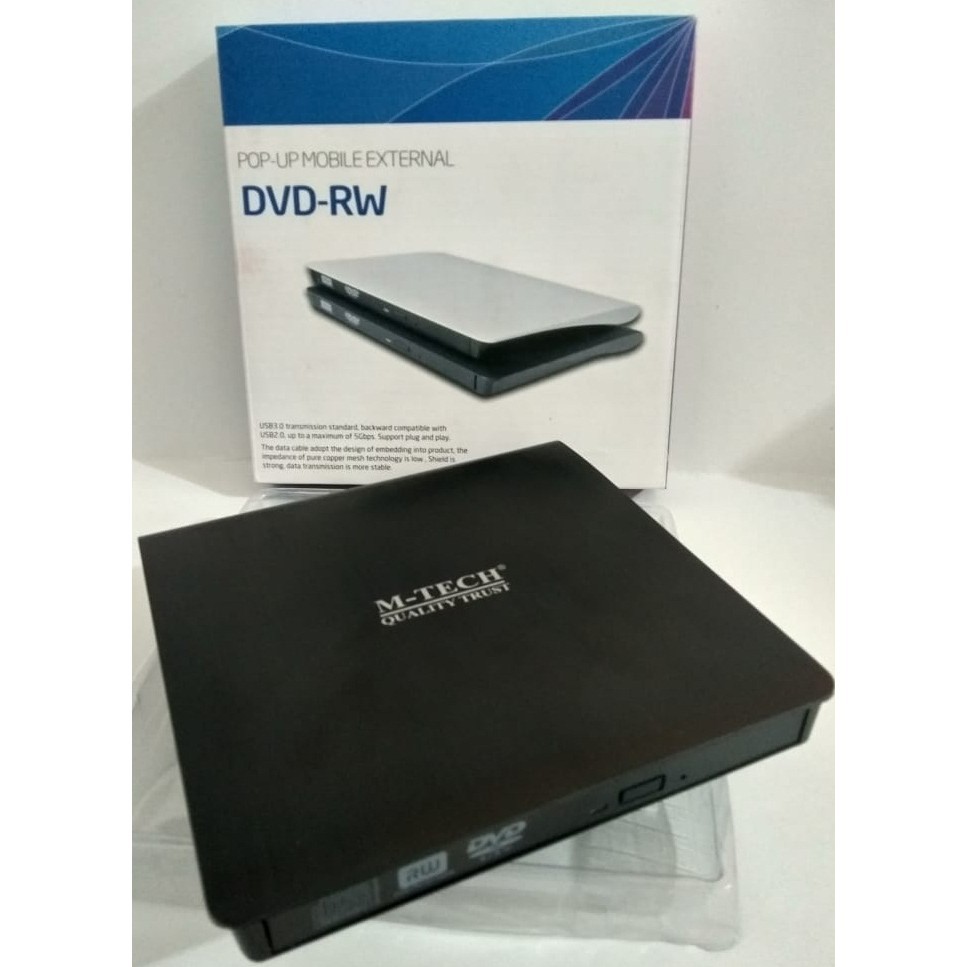 DVD RW External Usb 3.0 m tech Pop Up Mobile External