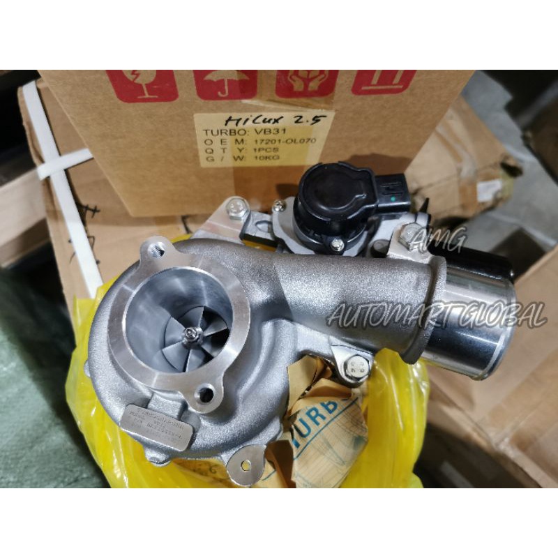 turbo charger toyota hilux 2.5 2500cc OL070