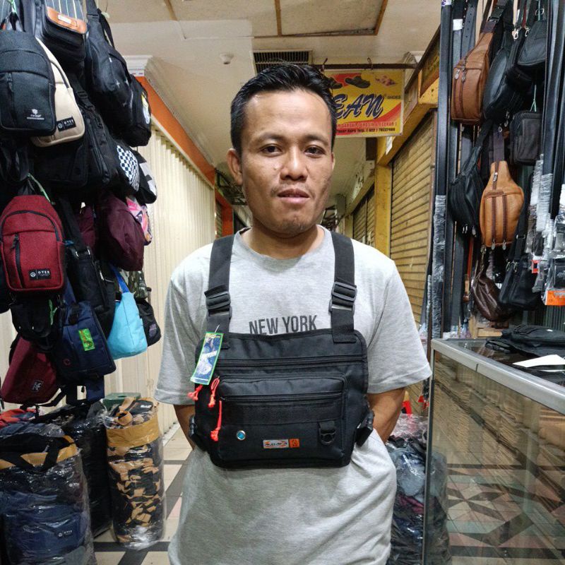 Tas Dada Pria Murah Kualitas CB-0240 || ChestBag Rig Bag Harga Grosir