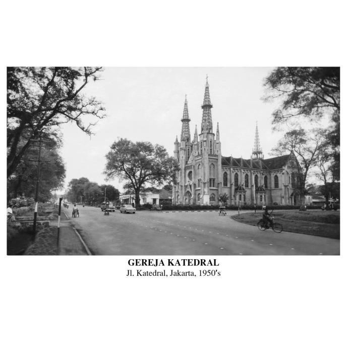 

Big Sale Foto Tua Kuno Antik Jadul Tempo Dulu. Gereja Katedral 1950 an Big Sale