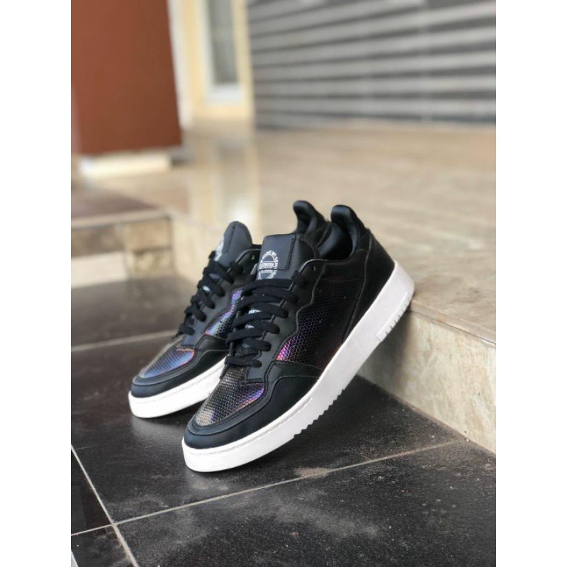 Adidas SuperCourt black rainbow