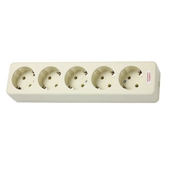 Stop Kontak 5 Lubang Uticon ST-158 ORIGINAL ( ST158 ST 158 )