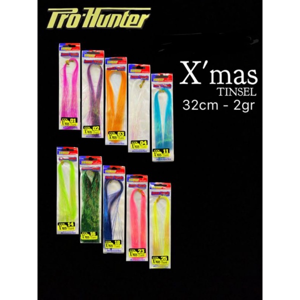 AURORA THREADS PRO HUNTER XMAS TINSEL