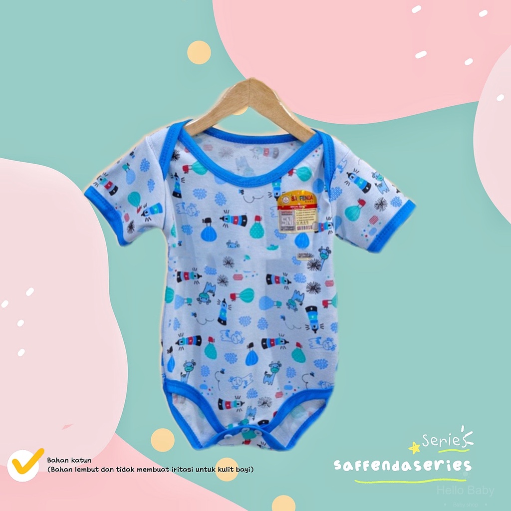 Jumper Bayi Segitiga / Baju Kodok Segitiga 0 - 3 Bulan Merk SNI Saffenda