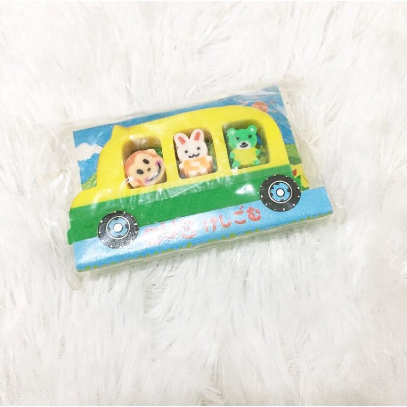 

Eraser Set Cute ATK Animal Bus Penghapus Binatang