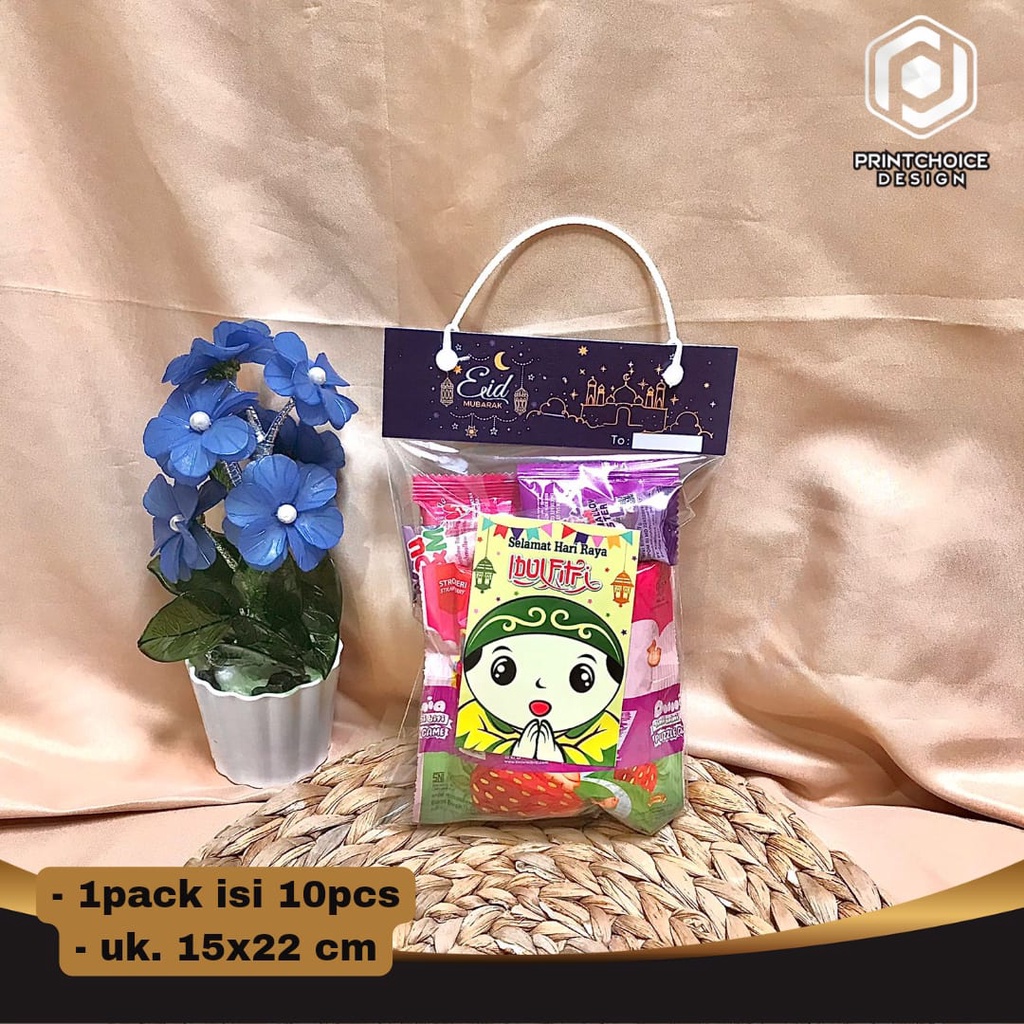 Angpao Lebaran / Plastik Snack Lebaran / Tas Snack Lebaran - Plastik Hampers lebaran - Angpao idul fitri