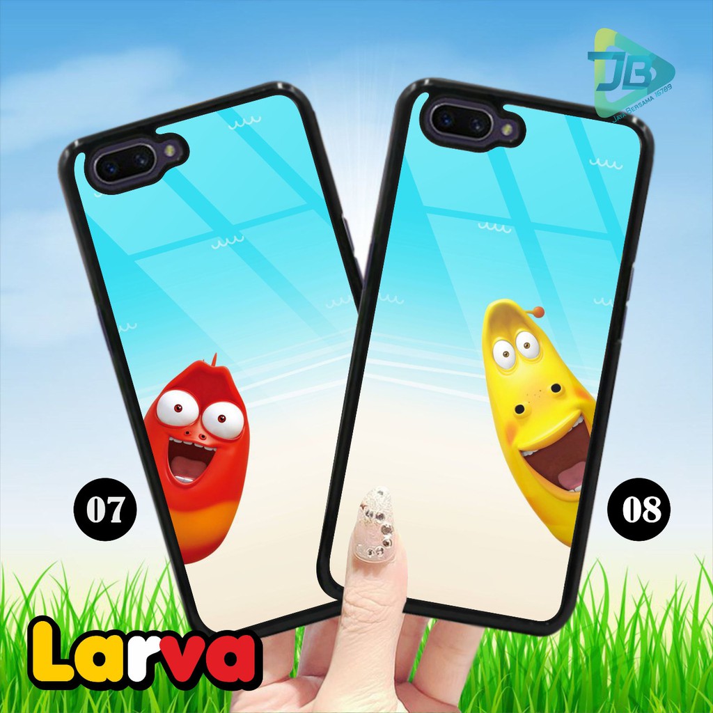 Hardcase 2D glossy LARVA samsung J7 CORE J7 A3 A5 A6 A7 2016 2018 2017 A8 A8+ A01 A10 A20S JB2254