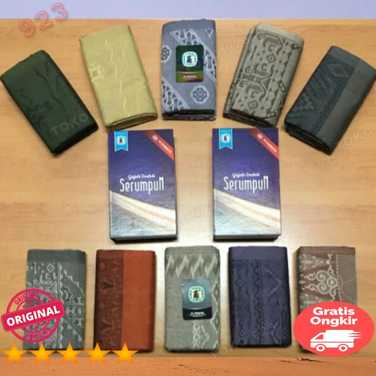 Motif Serumpun G4-10 Kain Sarung Tenun GAJAH DUDUK Original Dewasa