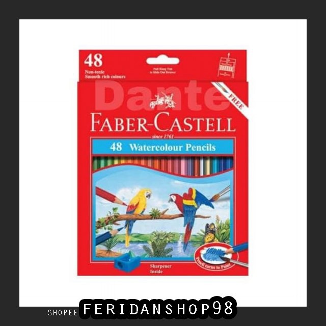 

BT319 PENSIL WARNA FABER BEST CASTELL WATER COLOUR FREE KUAS DAN RAUTAN BY FERIDANSHOP98