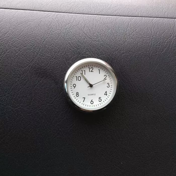 Jam Analog Untuk Dalam mobil dan ditempel di dashboard mobil