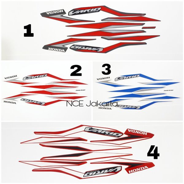 STIKER STRIPING VARIO 2018