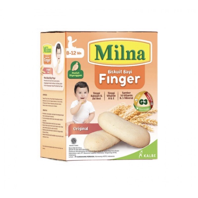 Milna Biskuit Bayi Finger 52 Gram