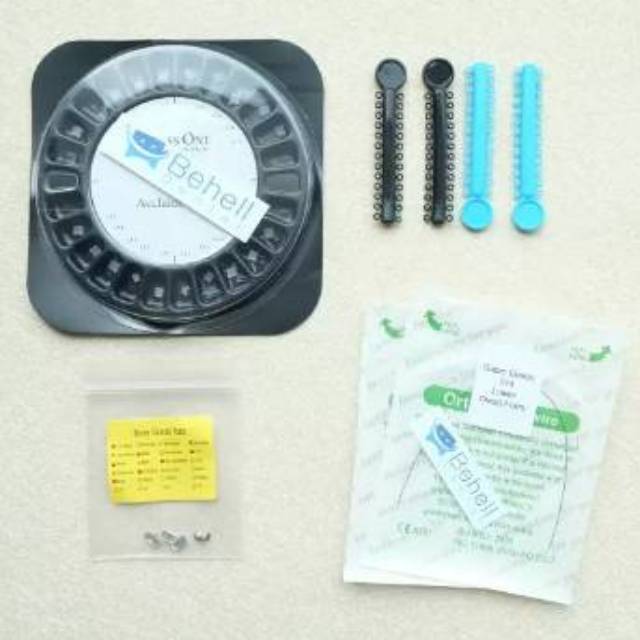 Paket Behel Gigi Transfaran Usa Tanpa sikat|Permanan Ceramic Classone|Bracket Keramik transparan ORI