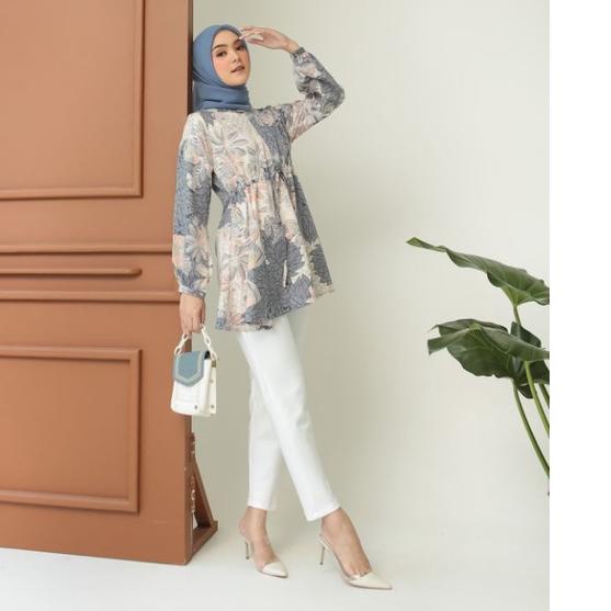 Today Sell Nura tunik/gamis dior silk/tunik maxmara | Ready Stok | Termurah | Grosir