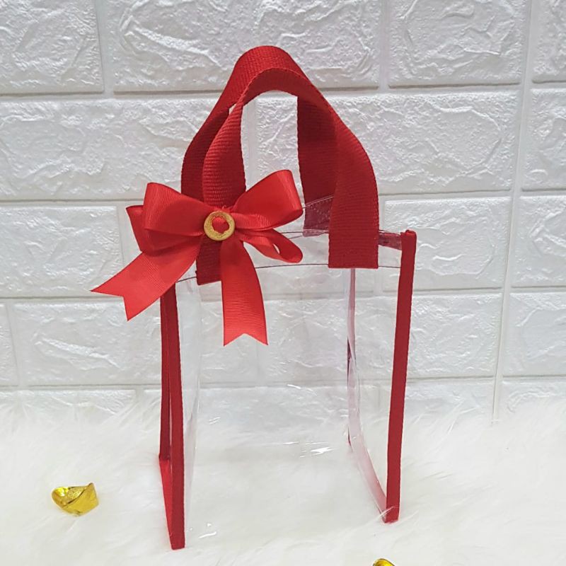 Souvenir Hampers Imlek Tote Mika Tas Mika Merah Sincia Imlek