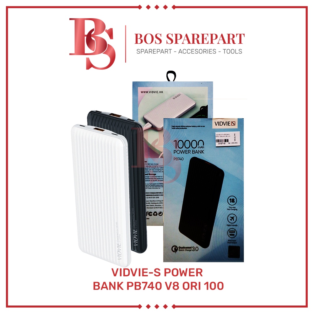 VIDVIE-S POWER BANK PB740 V8 ORI 100