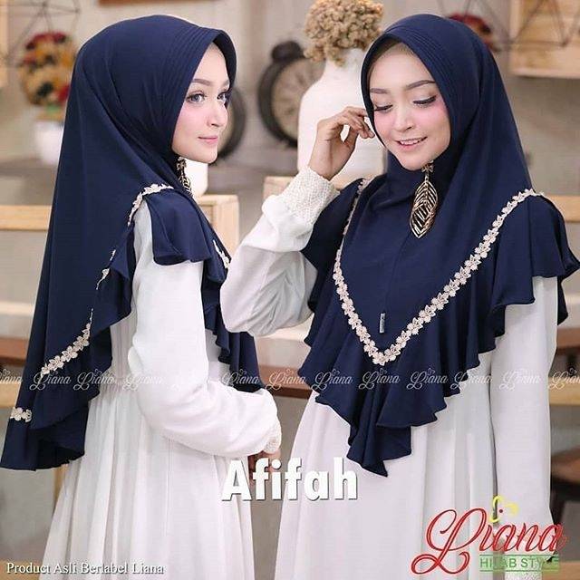 KHIMAR AFIFAH, KHIMAR LIANA, HIJAB INSTAN LIANA