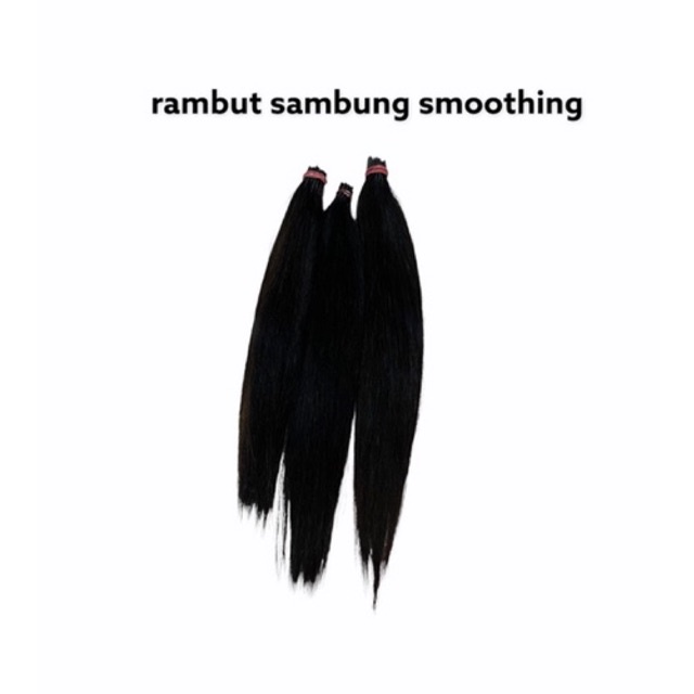 Rambut sambung smoothingan
