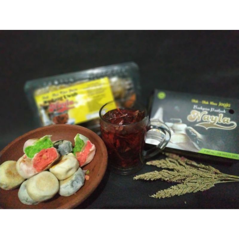 

Bakpia Nayla mix+wedang uwuh 10 pcs