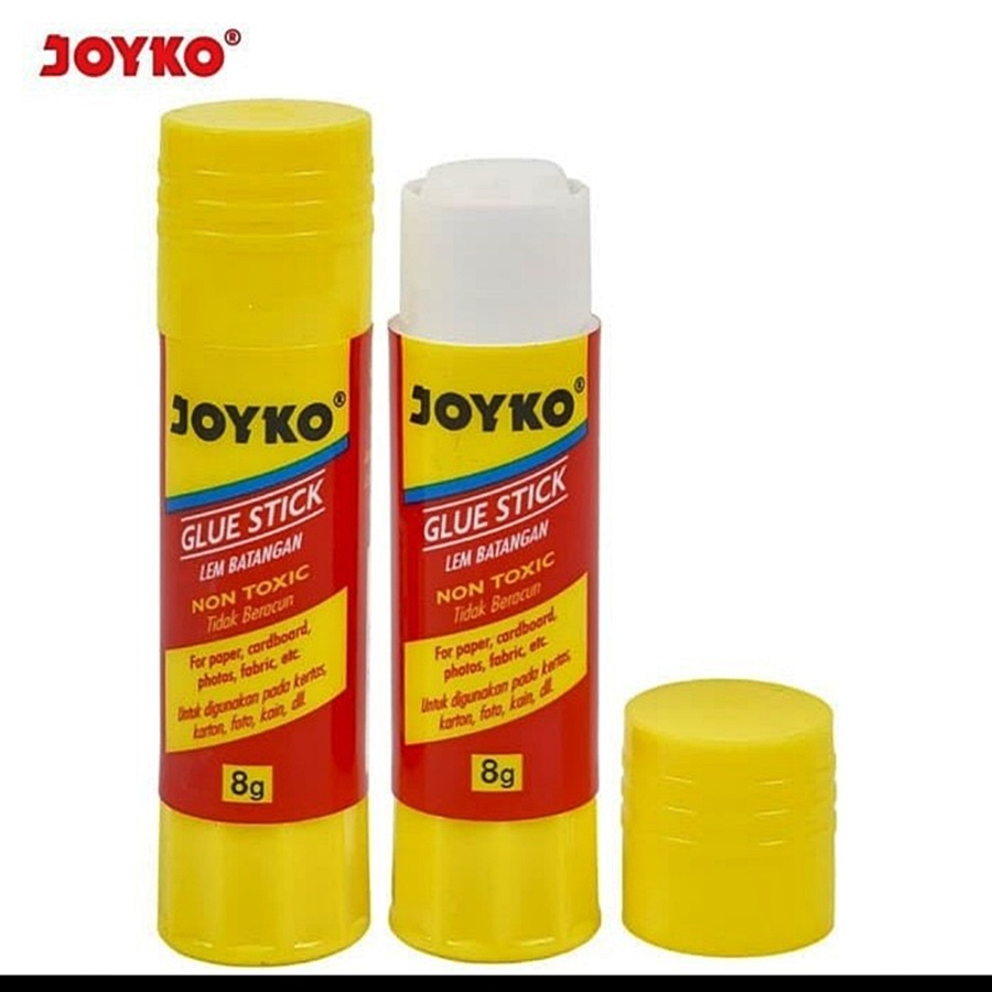 

Glue Stick JOYKO 8GR Lem Stik Putar JOYKO 8 Gram GS-09 KECIL
