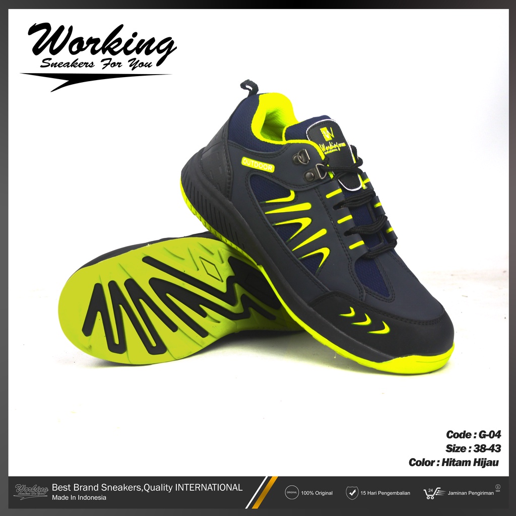 Working Sneakers For You Sepatu Hiking Pria G-04