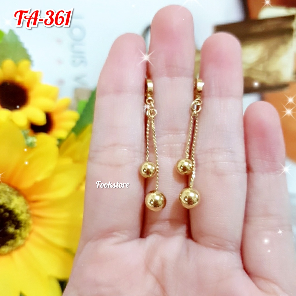 TERMURAH/COD ANTING TITANIUM WANITA ANTI KARAT