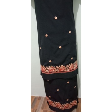 dasar baju kurung bordiran