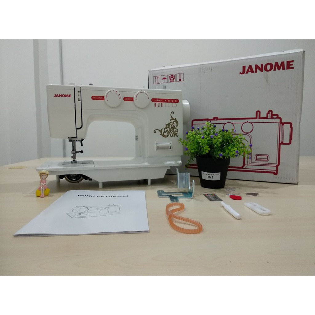 PROMO - JANOME NS 726A - Mesin Jahit Semi Portable NS726A Body Full Besi
