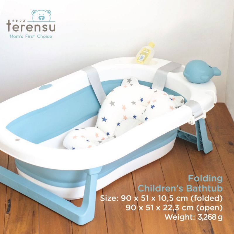 Terensu Bak Mandi Bayi / Anak Lipat / Baby Bathtub