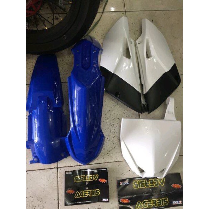 cover body set modif custom trail motor bebek standar yz85 new