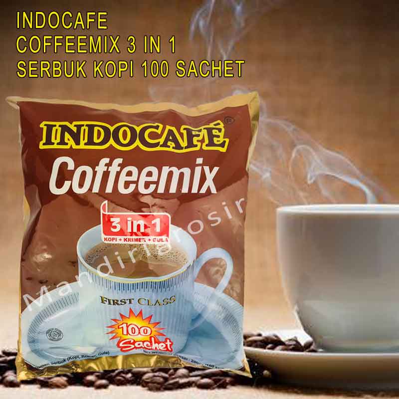 

Coffeemix * Indocafe * Minuman Serbuk Kopi * Kopi 3 IN 1 2000g