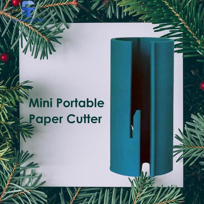 

Joe✰ Mini Wrapping Paper Cutter Roll Line Every Single Time Ryanstore36
